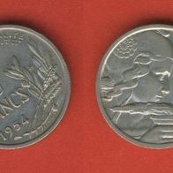 Frankreich 100 Francs 1954
