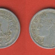 Frankreich 1 Franc 1958