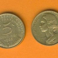 Frankreich 5 Centimes 1966
