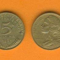 Frankreich 5 Centimes 1968
