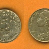Frankreich 5 Centimes 1996