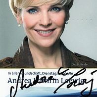 Andrea - Kathrin Loewig (In aller Freundschaft) Originalautogramm -al-