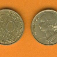 Frankreich 10 Centimes 1963