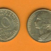 Frankreich 10 Centimes 1982