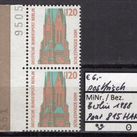 Berlin 1988 Freimarken: Sehenswürdigkeiten (III) Paar MiNr. 815 postfrisch HAN