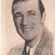 Gary Cooper (1901-1961) - alte, orig. sign. Ross-AK (4058)