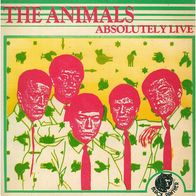 Animals - Absolutely live LP Romania Black Panther label