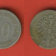 Kaiserreich 10 Pfennige 1889 E (1)