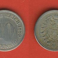 Kaiserreich 10 Pfennige 1889 E (2)