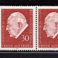 Bn101- Bundesrepublik - Mi. Nr. 609 - 2-fach - Papst Johannes XXIII * * <