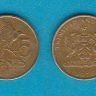 Trinidad und Tobago 5 Cents 1976