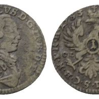 Brandenburg-Preussen 1 Kreuzer 1753 CLR Friedrich II. sehr schöne Erhaltung