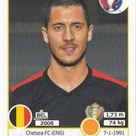 Sb30) Panini UEFA EM 2016, Bild Nr. 477, Eden Hazard - Belgien