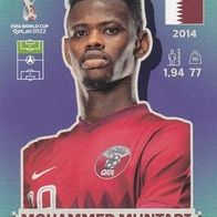 Sb42) Panini FIFA WM 2022, Bild Nr. Qat20, Mohammed Muntari - Qatar
