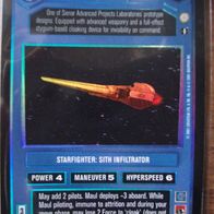 Star Wars CCG - Maul´s Sith Infiltrator - Reflections 3 (FOIL3) Foil