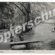 Ansichtskarte Bad Harzburg - Philosophenweg 1908