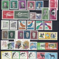 DDR Lot 6, 60er Jahre postfrisch, alle Sätze komplett, siehe Beschreibung (364)