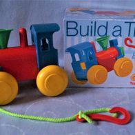 Tupperware Watschel-Zug Lok Build a Train Kinderspielzeug OVP
