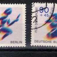 Berlin 87 Sporthilfe Mi 596 - 597 gest.