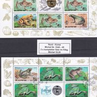 Briefmarken Nord- Korea Mi. Nr. 3340 - 45