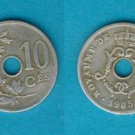 Belgien 10 Centimes 1905 Belgique