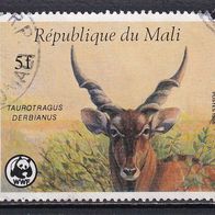 Mali, 1986, Mi. 1078, Antilope, Taurotragus Derbianus, 1 Briefm., gest.