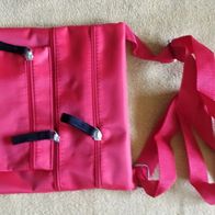 Damen Handtasche rot mit Schulterriemen Neuware -a-