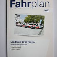 Fahrplanheft 15B des RMV (Rhein-Main-Verkehrsverbund), gültig ab 11.12.2022