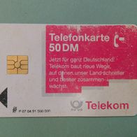 Telefonkarte - Telekom / 50 DM