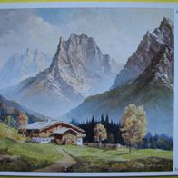 Wiechmann Bildkarte - Ernst Hüther: Im Wilden Kaiser - Postkarte / Österreich / Tirol