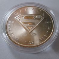 Canada Superman 2016, 1 oz 9999 Silber, 5 Dollars, gekapselt
