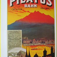 Postkarte - Schweiz / Luzern / Pilatus Bahn / 1900 - ungebraucht