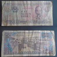 Banknote Vietnam: 2000 Dong 1988