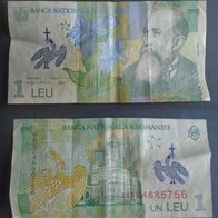 Banknote Rumänien: 1 Leu 2005