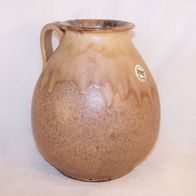 RRK / Rhein-Ruhr-Keramik Henkelvase, Handarbeit, 60er Jahre