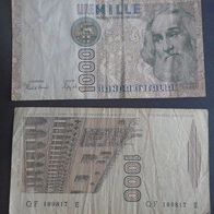 Banknote Italien: 1000 Lire 1982
