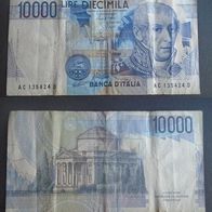 Banknote Italien: 10000 Lire 1984