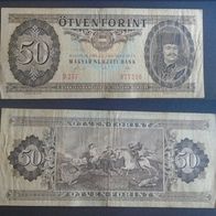 Banknote Ungarn: 50 Forint 1989