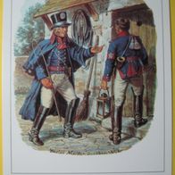 AK - Postillione, Hessen / Darmstadt 1820 - Postkarte / ungebraucht