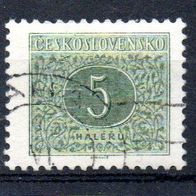 Tschechoslowakei Nr. 79 - 1 Portomarke gestempelt (2411)