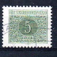 Tschechoslowakei Nr. 79 - 3 Portomarke gestempelt (2411)