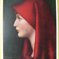 G. G. Henner: Fabiola - Postkarte / Gemälde / Louvre / ungebraucht