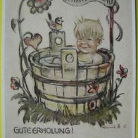 B. Hummel - Gute Erholung - Postkarte / alt / ungebraucht