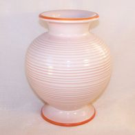 Rosenthal ART-Deco Keramik Vase, Rillendekor * **