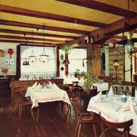 79098 Freiburg im Breisgau Hotel Rappen Innenansicht um 1974
