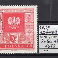 Polen 1965 20. Jahrestag der Angliederung MiNr. 1563 gestempelt