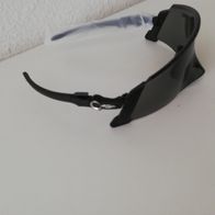 Oakley Kato, Sportsonnenbrille, Radbrille, schwarz / schwarz, Neu und unbenutzt