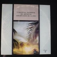 V Festival Nacional De Artistas Aficionados De La Feu LP Areito Kuba Victor Jara