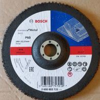 Bosch Standard Metall X431 Fächerschleifscheibe P60 180x22,23mm
