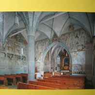 Postkarte - Alte Garmischer St. Martinskirche - Garmisch Partenkirchen / ungebraucht
